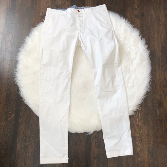 Closed - CHINOS '200 SLIM' WHITE - Picture 2 of 7